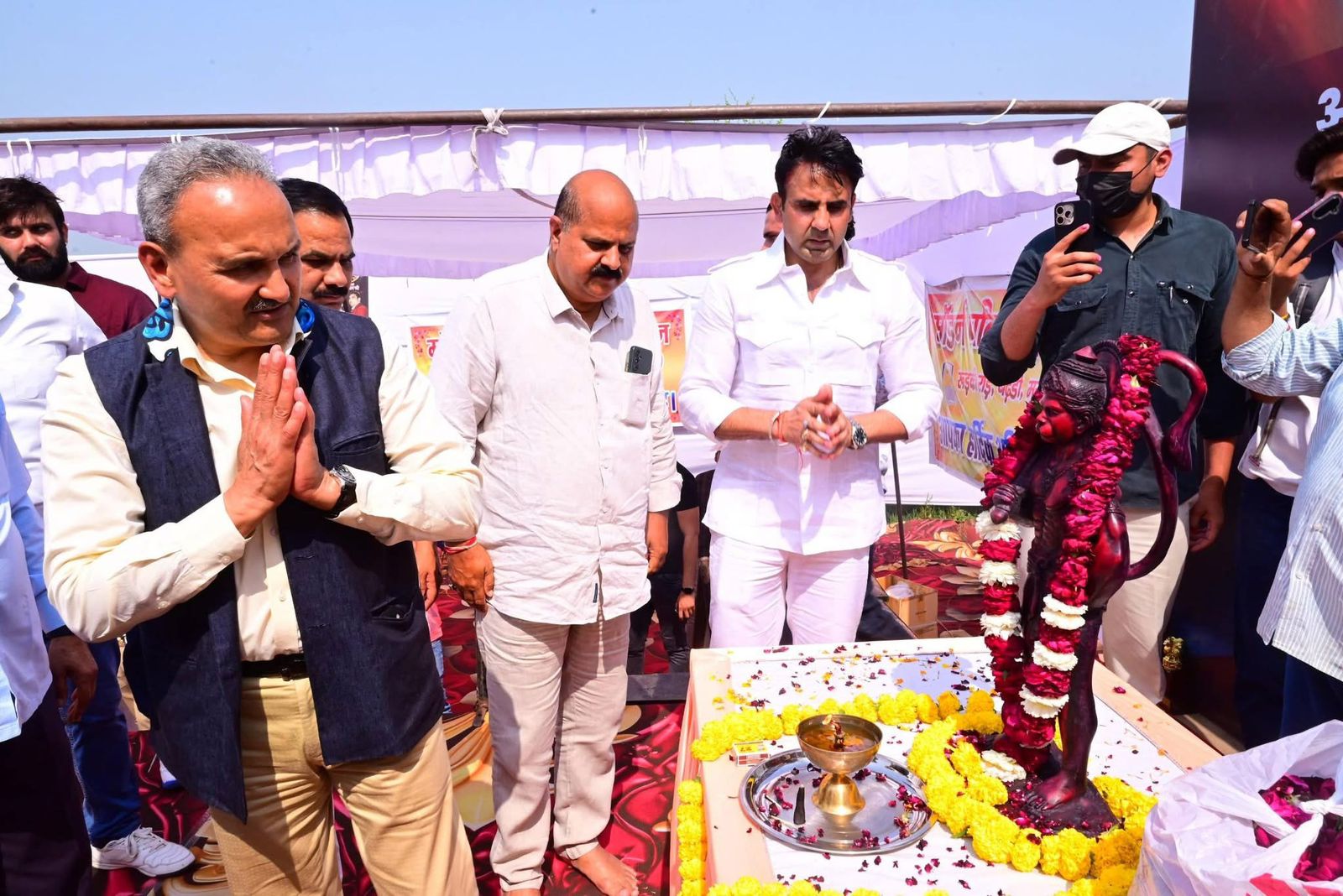 Inauguration puja ceremony